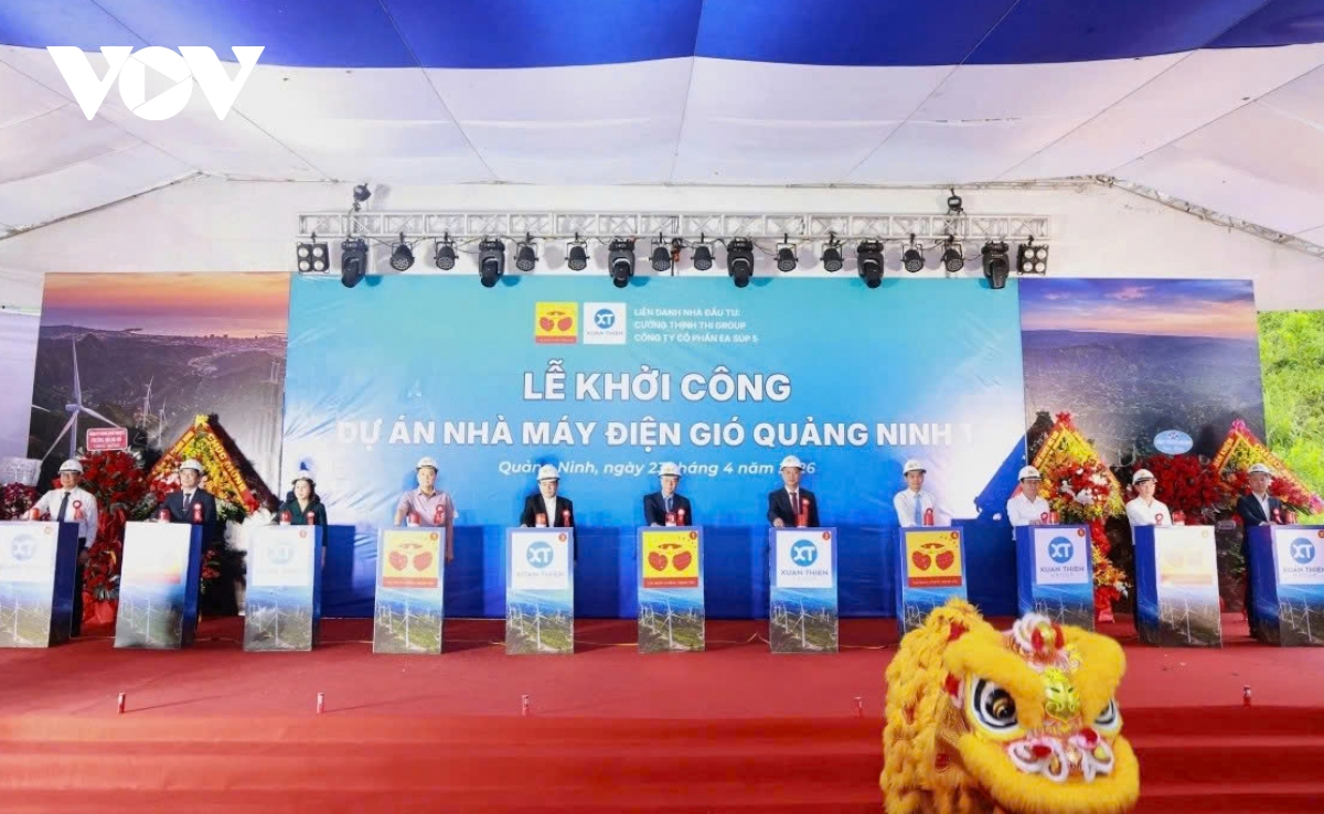 Quang Ninh breaks ground on first wind power project